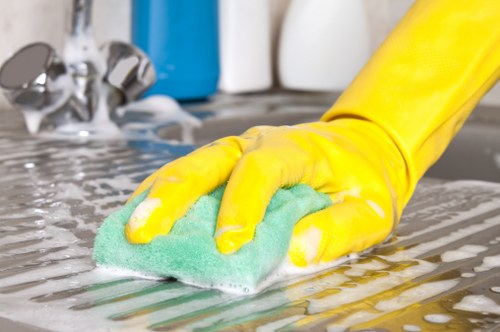 Emergency response and spill control during carpet cleaning work